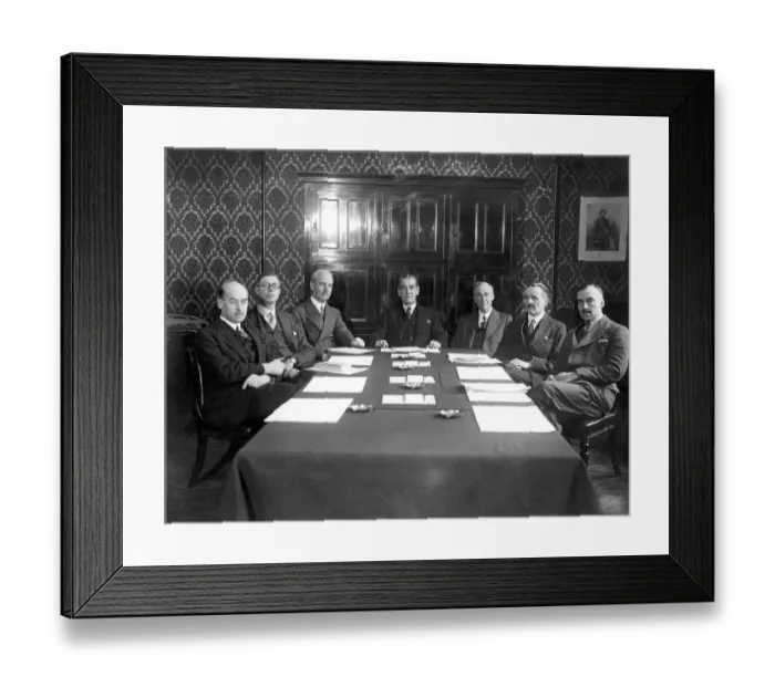 Framed Print : Television committee has first meeting at G.P.O... The Television Advisory Committee Framed Print : Television committee has first meeting at G.P.O... The Television Advisory Committee