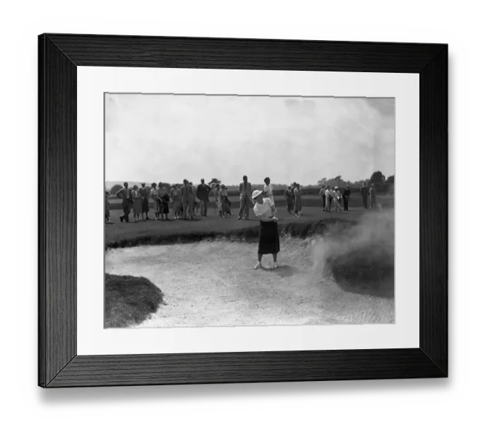 Framed Print : Great Britain v France at the West Sussex Golf Club, Pulborough. Mme J Barton Framed Print : Great Britain v France at the West Sussex Golf Club, Pulborough. Mme J Barton