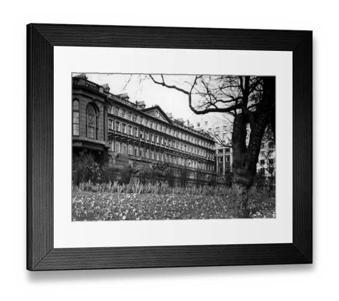 Framed Print : The Adelphi Terrace, seen from the embankment, London Framed Print : The Adelphi Terrace, seen from the embankment, London