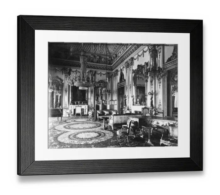Framed Print : Although the external appearance of Buckingham Palace has been greatly improved in Framed Print : Although the external appearance of Buckingham Palace has been greatly improved in