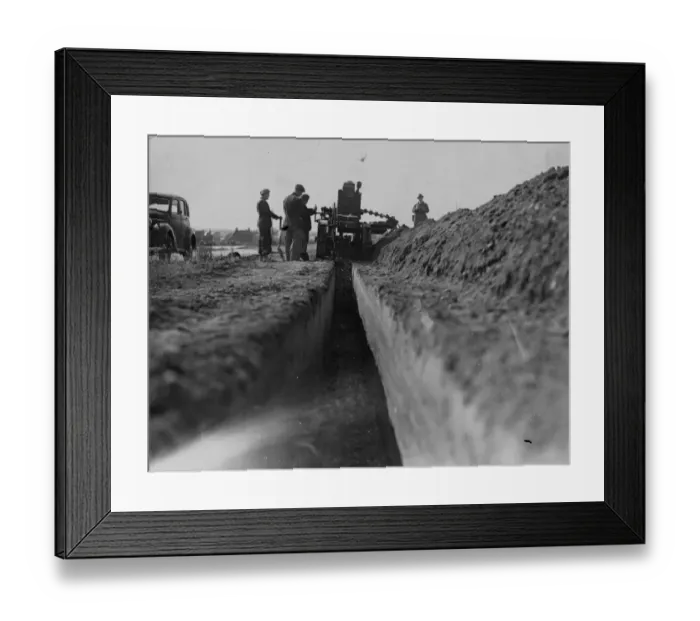 Framed Print : At Wythenshawe, Manchester, corporations new satellite town, modern British made Framed Print : At Wythenshawe, Manchester, corporations new satellite town, modern British made