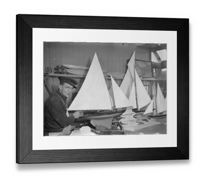 Framed Print : In the quaint fishing quarter of Hastings works the ships doctor, perhaps the only one of his kind