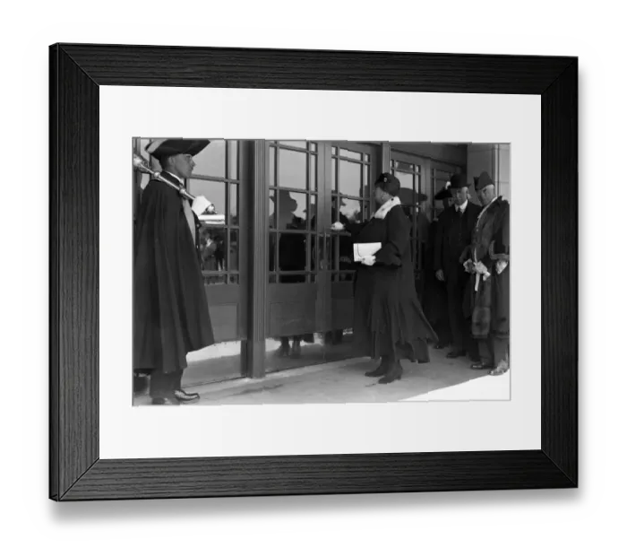 Framed Print : Official opening of Hastings new railway station. 6 July 1931 Framed Print : Official opening of Hastings new railway station. 6 July 1931