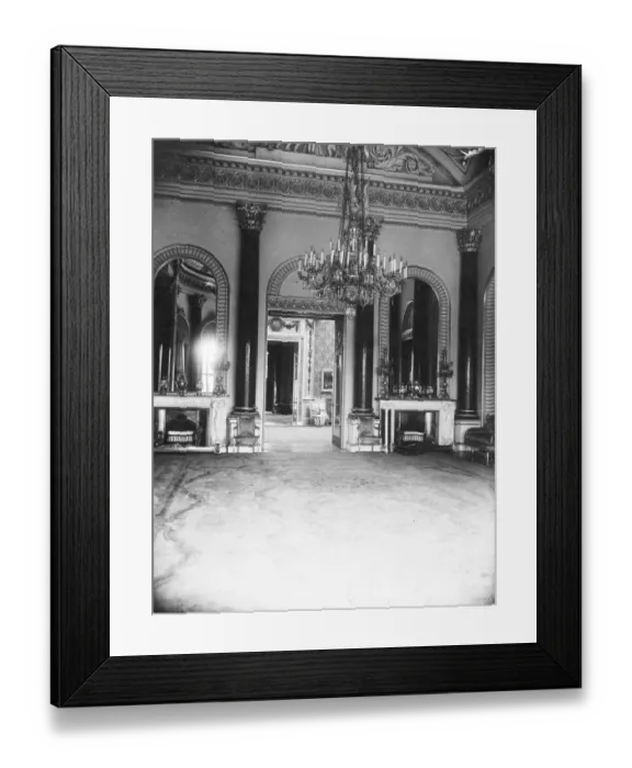 Framed Print : Although the external appearance of Buckingham Palace has been greatly improved in Framed Print : Although the external appearance of Buckingham Palace has been greatly improved in