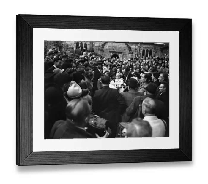 Framed Print : Mr and Mrs Winston Churchill at The Christening of Their Grandchild Mr and Mrs Framed Print : Mr and Mrs Winston Churchill at The Christening of Their Grandchild Mr and Mrs