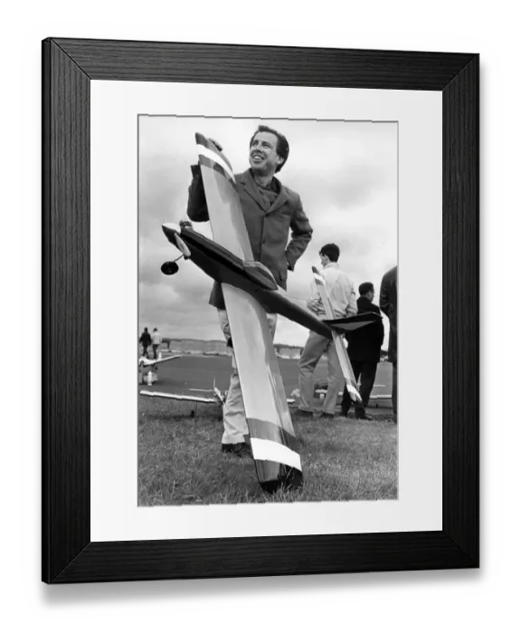Framed Print : Douglas Spreng, at the south coast gala, organised by the Society of model aeronautical engineers Framed Print : Douglas Spreng, at the south coast gala, organised by the Society of model aeronautical engineers