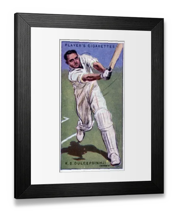 Framed Print : Ks Duleepsinhji Sussex 1930 A 2004 TopFoto Framed Print : Ks Duleepsinhji Sussex 1930 A 2004 TopFoto