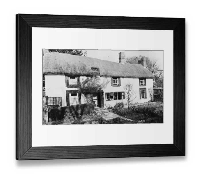 Framed Print : Because he thinks the village of Felpham near Bognor Regis, Sussex is being spoiled