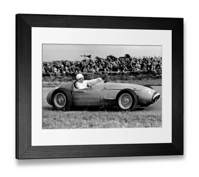 Framed Print : The International Car Race meeting at Goodwood, Sussex. The winner Stirling Moss in his Maserati Framed Print : The International Car Race meeting at Goodwood, Sussex. The winner Stirling Moss in his Maserati