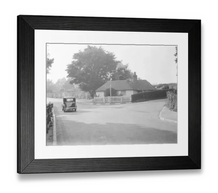 Framed Print : Toll gate, Ticehurst. 1937 Framed Print : Toll gate, Ticehurst. 1937