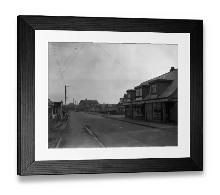 Framed Print : Kings Drive, Shoreham - by - Sea; bungalow town. 1931 Framed Print : Kings Drive, Shoreham - by - Sea; bungalow town. 1931
