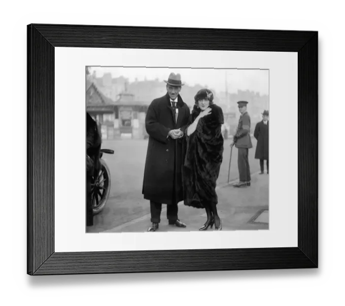 Framed Print : Madamoiselle Delysia and Mons Morton, during Gala Day at Brighton, Sussex, England Framed Print : Madamoiselle Delysia and Mons Morton, during Gala Day at Brighton, Sussex, England