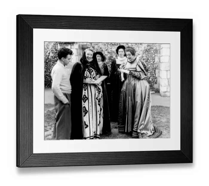 Framed Print : Priory Park, Chichester, Sussex: For five days the light opera MERRIE ENGLAND will Framed Print : Priory Park, Chichester, Sussex: For five days the light opera MERRIE ENGLAND will