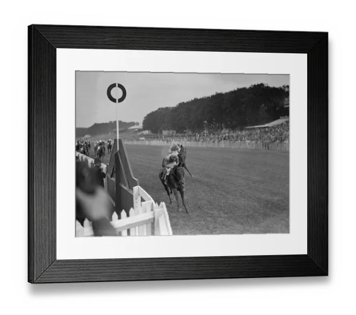 Framed Print : An unusual Three Head finish : Epigram winning the Goodwood Stakes from Signature Framed Print : An unusual Three Head finish : Epigram winning the Goodwood Stakes from Signature