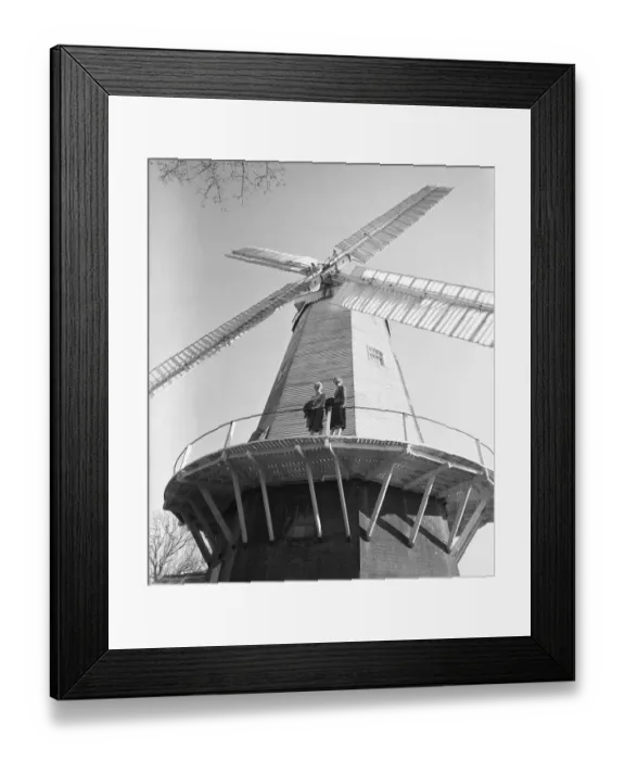 Framed Print : Now an official monument to author Hilaire Belloc, who died in 1953, is Shipley Mill Framed Print : Now an official monument to author Hilaire Belloc, who died in 1953, is Shipley Mill