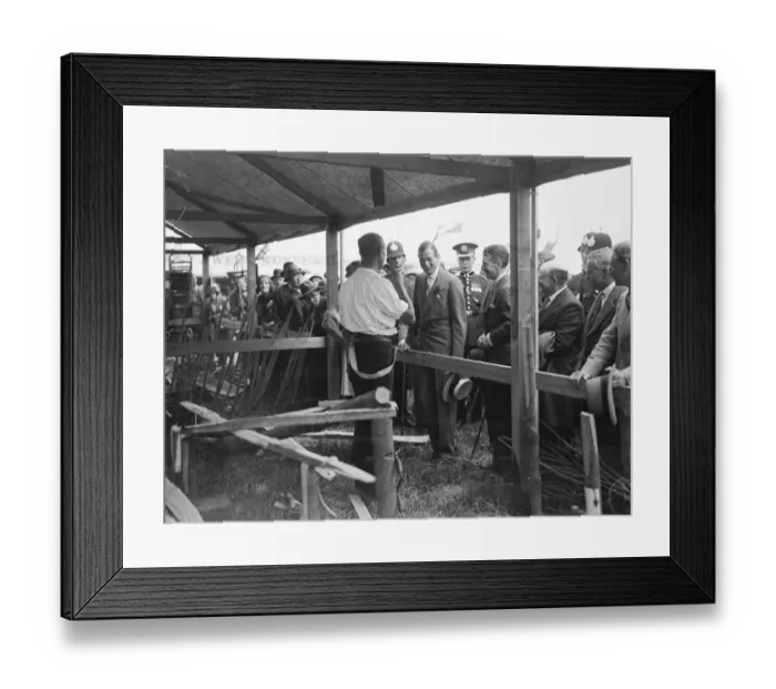 Framed Print : Prince George flies to Eastbourne to attend Sussex agricultural show Framed Print : Prince George flies to Eastbourne to attend Sussex agricultural show