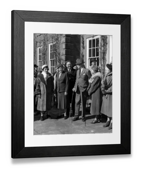 Framed Print : Harold Macmillan opened the gardens of his Birch Grove home to the public - Macmillan Framed Print : Harold Macmillan opened the gardens of his Birch Grove home to the public - Macmillan