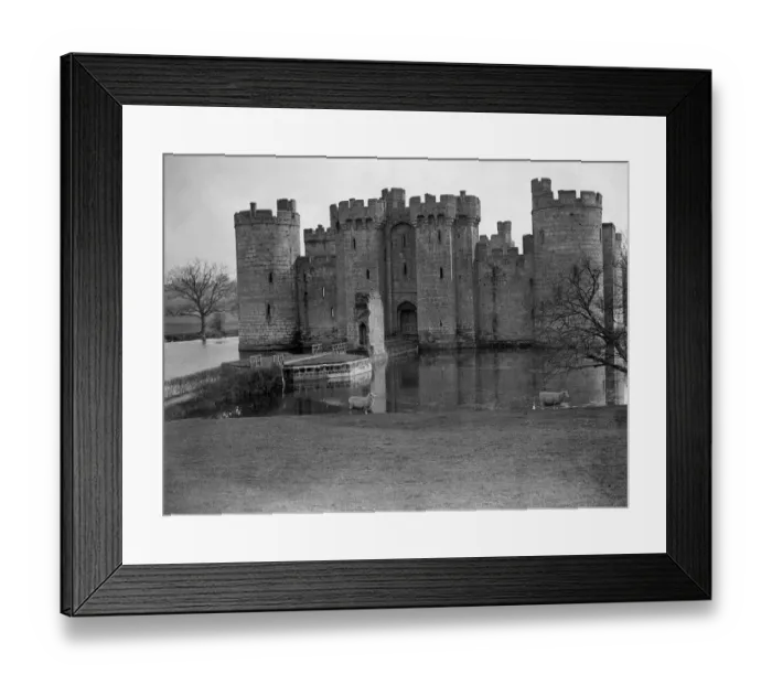 Framed Print : Bodiam Castle, East Sussex, England 1930s Framed Print : Bodiam Castle, East Sussex, England 1930s