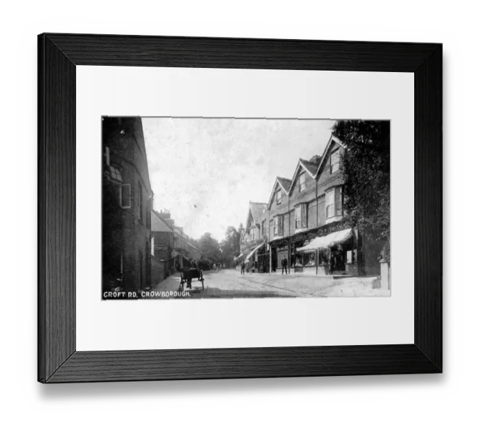 Framed Print : Croft Road Crowborough East Sussex Framed Print : Croft Road Crowborough East Sussex
