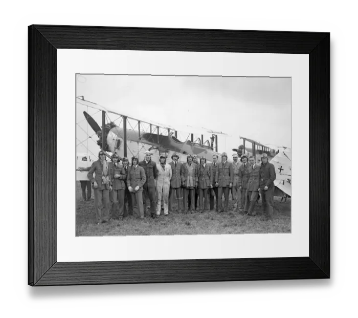 Framed Print : R A F No 600, City Of London Auxiliary Bomber Squadron at Tangmere, Sussex, England