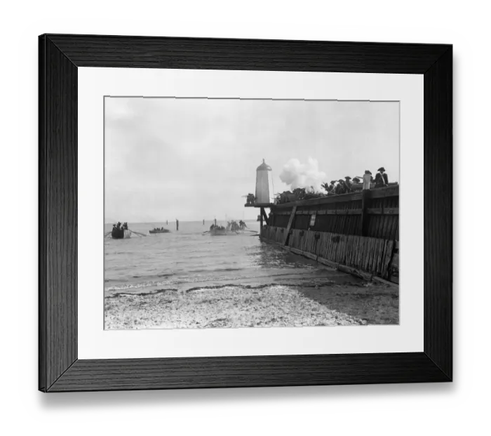 Framed Print : Re - shooting the Nelson film that was destroyed by fire. Shooting an action Framed Print : Re - shooting the Nelson film that was destroyed by fire. Shooting an action