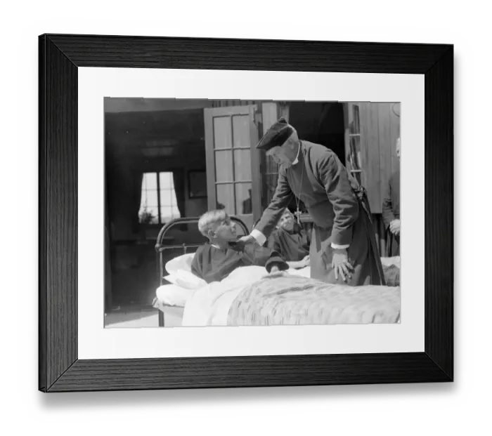 Framed Print : Visit of the Bishop of London to the Marine Hospital School, Tidemills, Bishopstone Framed Print : Visit of the Bishop of London to the Marine Hospital School, Tidemills, Bishopstone