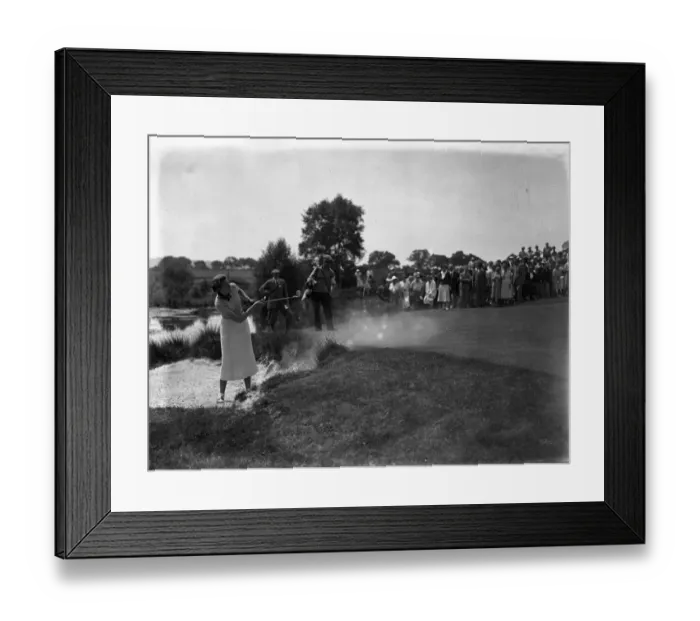 Framed Print : Great Britain v France at the West Sussex Golf Club, Pulborough. Mmle F Tollon Framed Print : Great Britain v France at the West Sussex Golf Club, Pulborough. Mmle F Tollon
