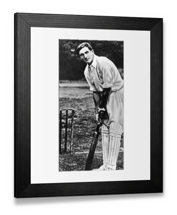 Framed Print : Captain Charles Burgess Fry Framed Print : Captain Charles Burgess Fry