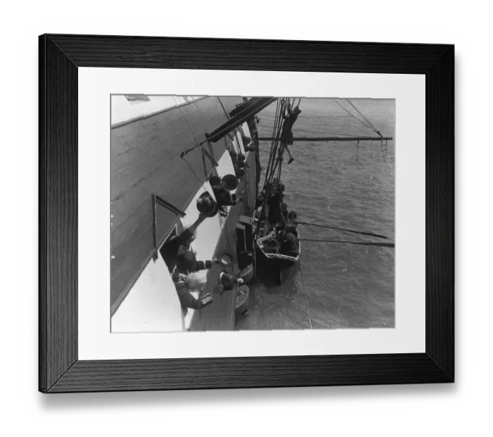 Framed Print : Re - shooting the Nelson film that was destroyed by fire. Many of the scenes Framed Print : Re - shooting the Nelson film that was destroyed by fire. Many of the scenes