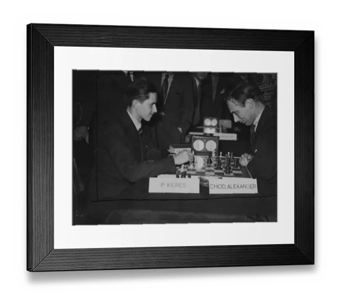 Framed Print : Britains Alexander beats to Russians at chess tournament. C H, OD Alexander of Great Britain Framed Print : Britains Alexander beats to Russians at chess tournament. C H, OD Alexander of Great Britain