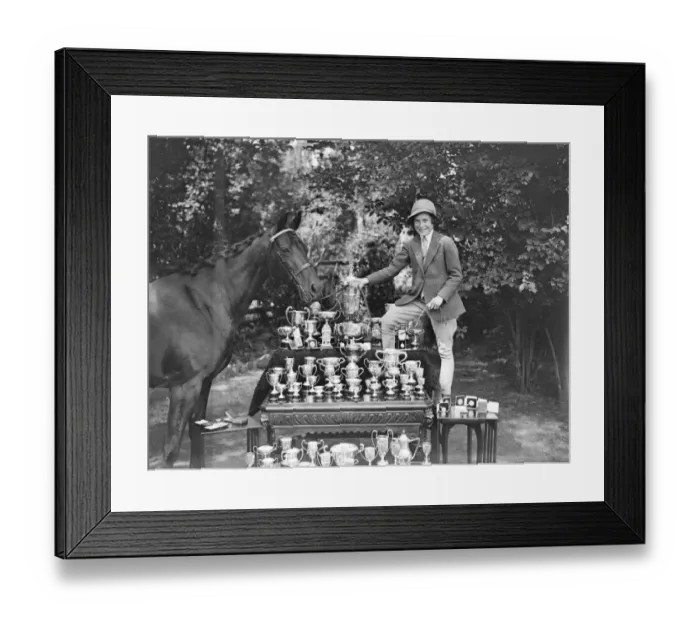 Framed Print : Little Miss Pauline Jones, of East Grinstead, who has already this season had 20 Framed Print : Little Miss Pauline Jones, of East Grinstead, who has already this season had 20