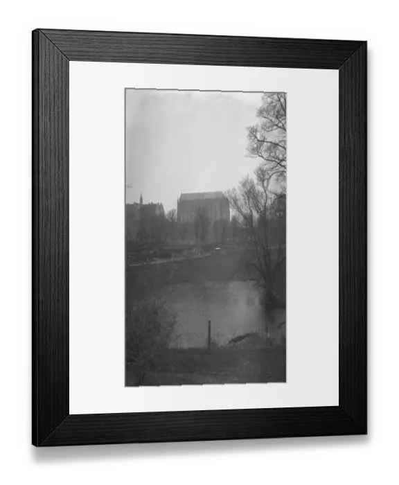 Framed Print : The chapel, Lancing College, Lancing, West Sussex. 3 March 1931 Framed Print : The chapel, Lancing College, Lancing, West Sussex. 3 March 1931