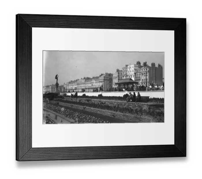 Framed Print : The seafront and promenade showing the Peace Statue at Brighton, West Sussex. 26th Framed Print : The seafront and promenade showing the Peace Statue at Brighton, West Sussex. 26th