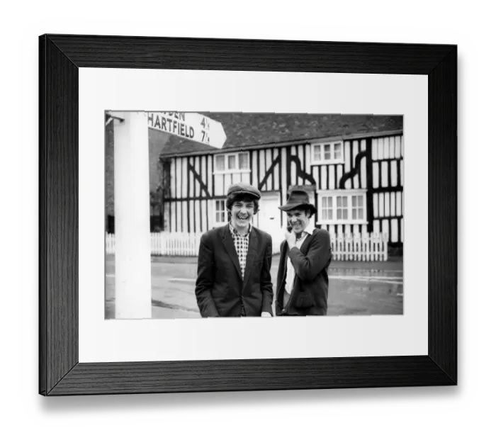 Framed Print : Two young men laughing - ?TopFoto Framed Print : Two young men laughing - ?TopFoto