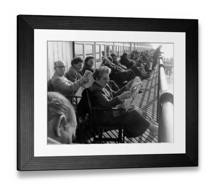 Framed Print : Brighton Day trippers who took advantage of the sunshine and spent Sunday on Framed Print : Brighton Day trippers who took advantage of the sunshine and spent Sunday on
