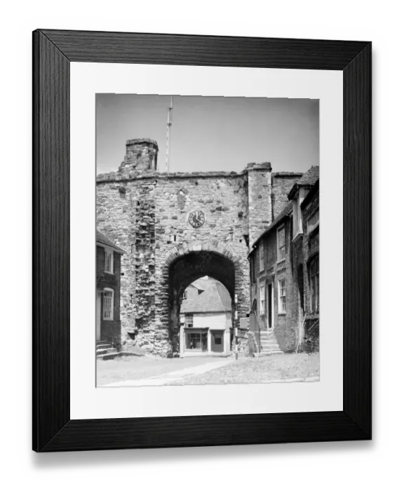 Framed Print : Landgate, Rye, East Sussex 1930s