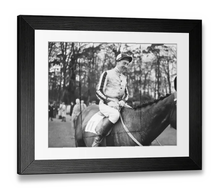 Framed Print : R. Turnell, jockey and Well-known in National Hunt and steeplechase circles. 15 Framed Print : R. Turnell, jockey and Well-known in National Hunt and steeplechase circles. 15