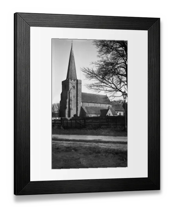Framed Print : St Andrews Parish Church, West Tarring, near Worthing, West Sussex 7 March 1931 Framed Print : St Andrews Parish Church, West Tarring, near Worthing, West Sussex 7 March 1931