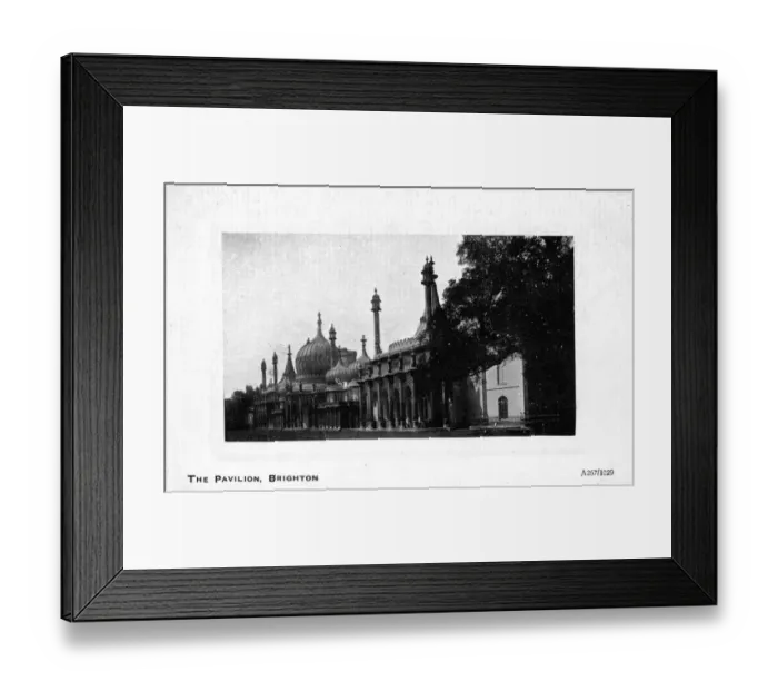 Framed Print : The Pavilion, Brighton, East Sussex, England. 1904 Framed Print : The Pavilion, Brighton, East Sussex, England. 1904