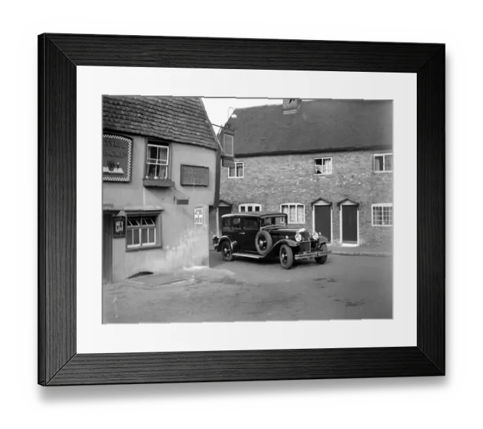 Framed Print : Tight Squeeze (Motors, Shoreham) 1934 Framed Print : Tight Squeeze (Motors, Shoreham) 1934