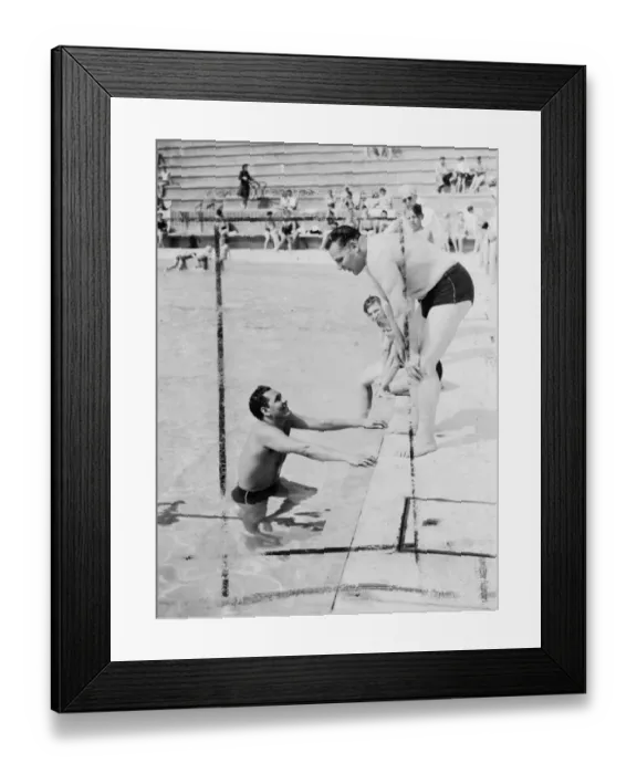 Framed Print : Daniel Carpio, a noted Peruvian swimmer and holder of the South American Championships Framed Print : Daniel Carpio, a noted Peruvian swimmer and holder of the South American Championships