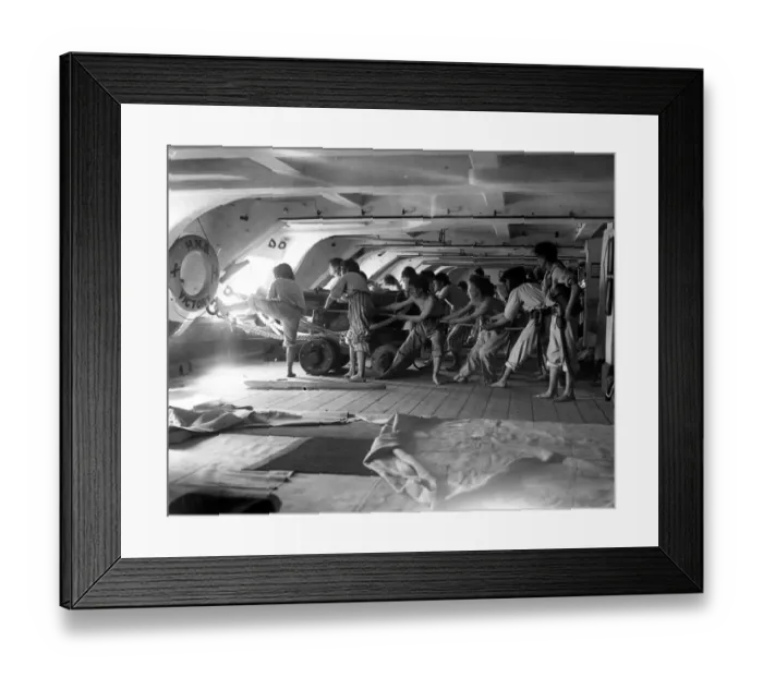 Framed Print : Re - shooting the Nelson film that was destroyed by fire. Many of the scenes Framed Print : Re - shooting the Nelson film that was destroyed by fire. Many of the scenes