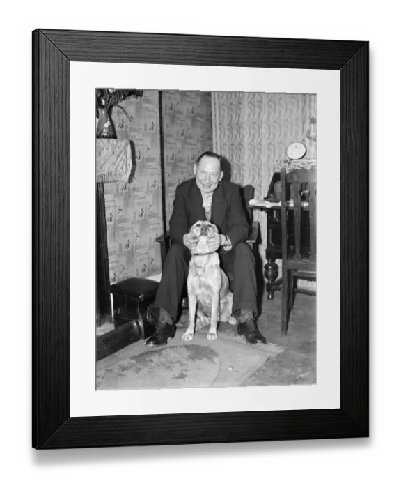 Framed Print : Miracle of Brighton faith healing at St Stephen church, Mr Frederick Jary a 46 year Framed Print : Miracle of Brighton faith healing at St Stephen church, Mr Frederick Jary a 46 year