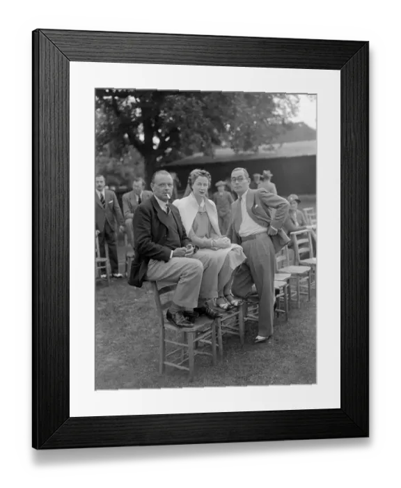 Framed Print : Charity Cricket Match at Ellens Rudgwick, West Sussex, England Framed Print : Charity Cricket Match at Ellens Rudgwick, West Sussex, England