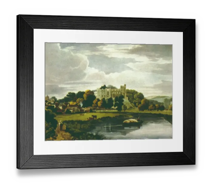 Framed Print : Arundel Castle in West Sussex, England is one of the most impressive and complete