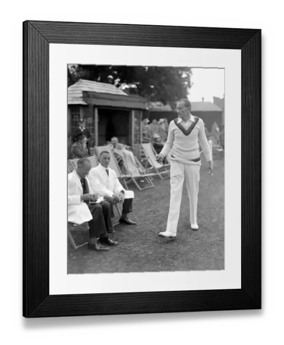 Framed Print : Charity Cricket Match at Ellens Rudgwick, Sussex, England. Major Carlos Clarke Framed Print : Charity Cricket Match at Ellens Rudgwick, Sussex, England. Major Carlos Clarke