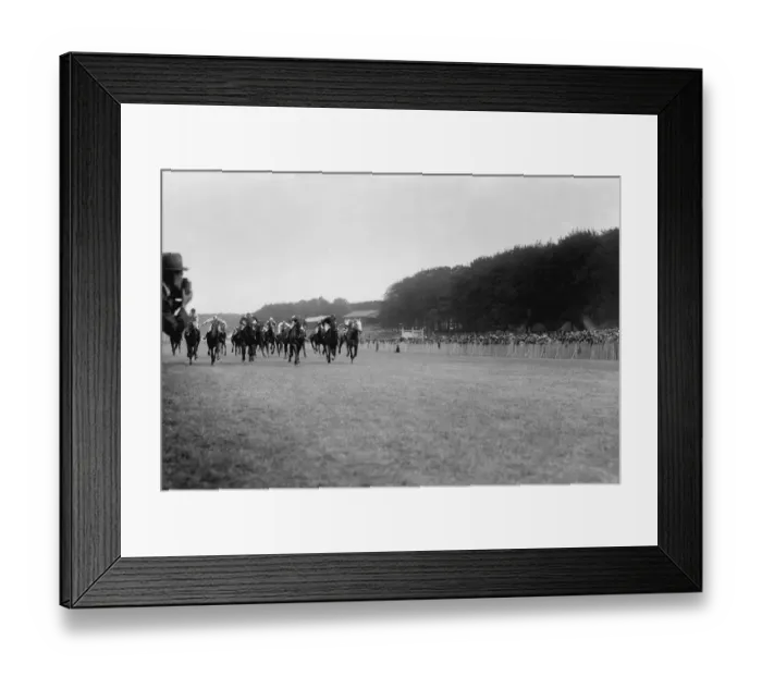 Framed Print : Goodwood Races, Sussex, England The finish of the Stewards Cup race Framed Print : Goodwood Races, Sussex, England The finish of the Stewards Cup race