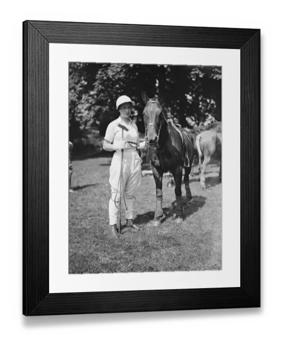 Framed Print : The Southdown Ladies Polo Club at the Royal Artillery ground at Preston Park, Brighton, Sussex Framed Print : The Southdown Ladies Polo Club at the Royal Artillery ground at Preston Park, Brighton, Sussex
