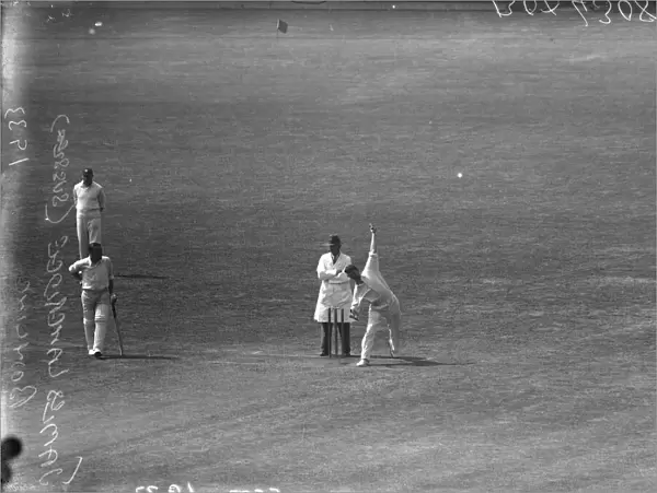 Surrey v Sussex, County Championship 1933, at the, Kennington Oval, in a 3-day