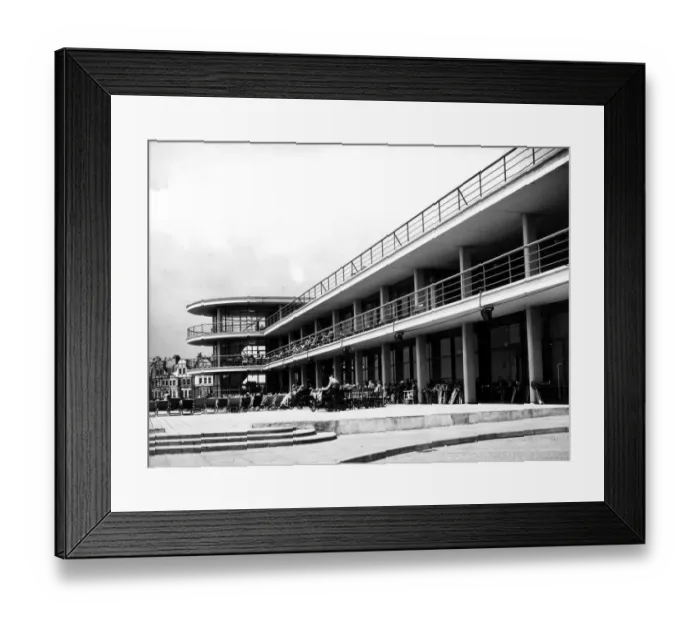 Framed Print : De La Warr Pavilion, Bexhill On Sea, Sussex. 1935